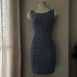 Woven Ann Taylor midi dress